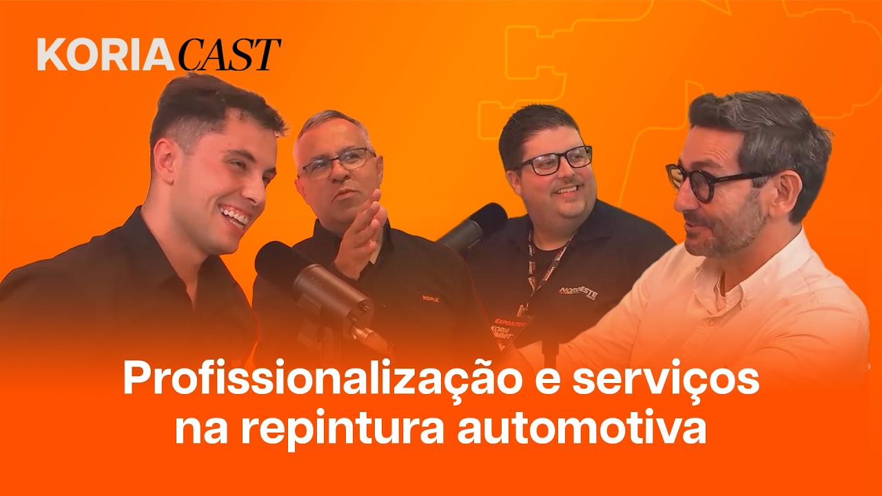 KoriaCast #4 | Oficina mais lucrativa: produtividade, cor e gestão na repintura automotiva