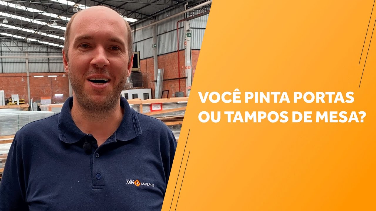 Você pinta portas ou tampos de mesa? - Saiba como escolher a cabine e equipamento adequados