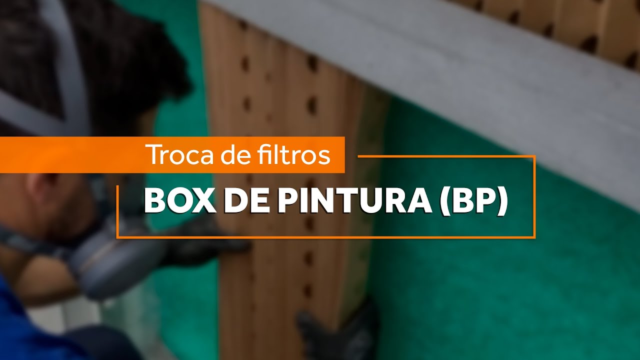 Como fazer a troca dos filtros do seu Box De Pintura (BP)