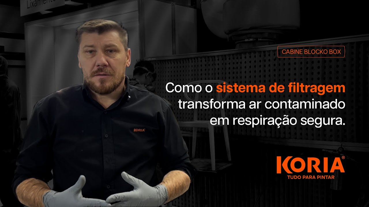 BLOCKO BOX - Como o sistema de filtragem transforma ar contaminado em respiração segura