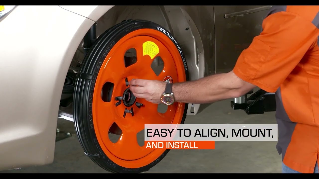 GUNIWHEEL™ 45 & 56 Universal Vehicle Mounting Systems