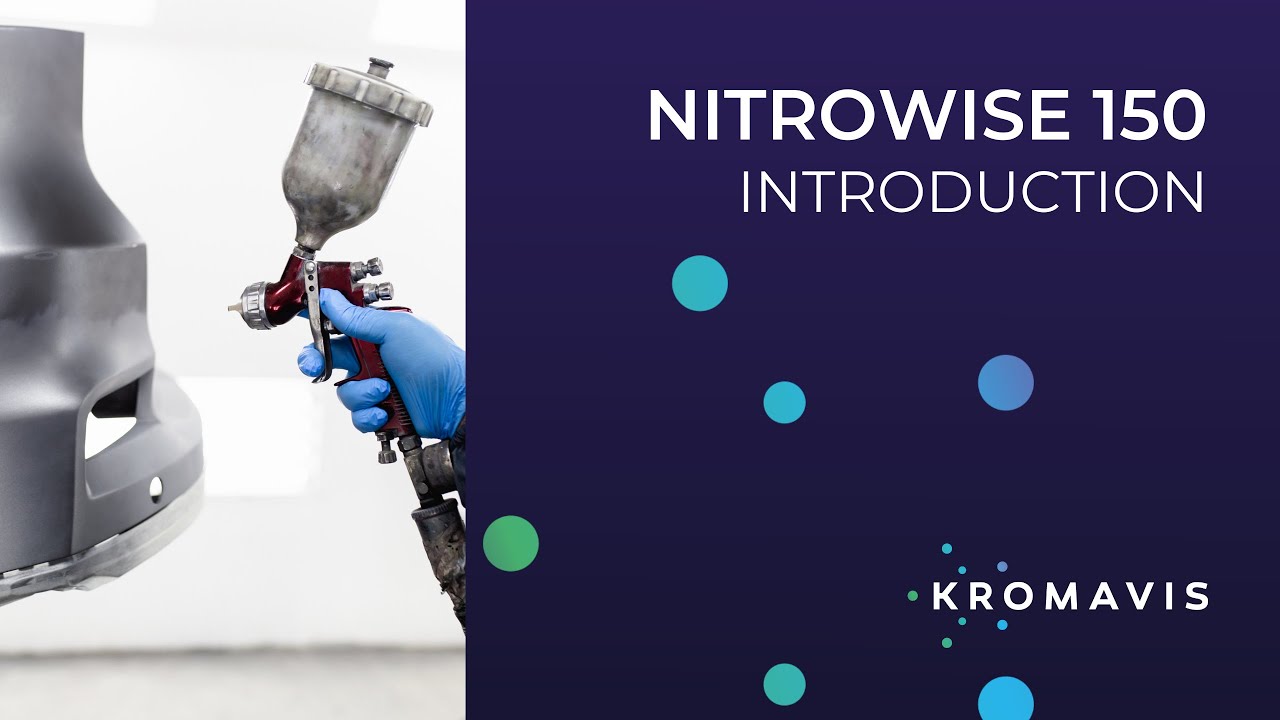 How is the Nitrowise 150 nitrogen generator used in the painting process?