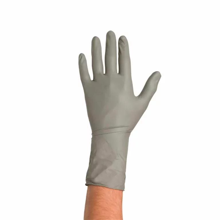 900446_LUVA DE NITRILO CINZA_COLAD - FOTO 1