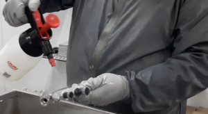 Como limpar pistola de pintura kit limpeza
