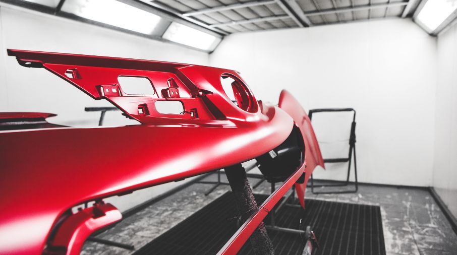 Pintura a pó automotiva