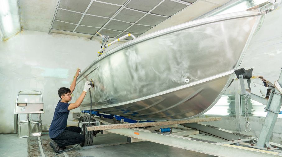 Pintura naval desafios e processos