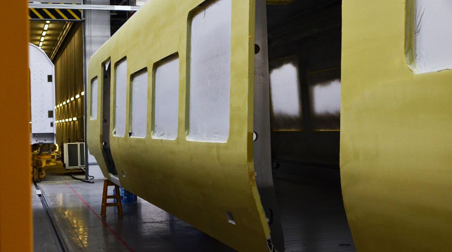 Qual a pistola certa para pintura de trens e ônibus