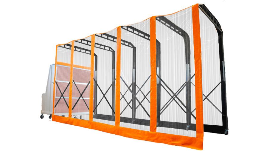 Cabine de Pintura Retrátil